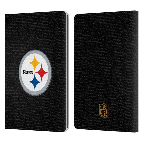 NFL Pittsburgh Steelers Logo Football Leather Book Wallet Case Cover For Amazon Kindle Paperwhite 1 / 2 / 3