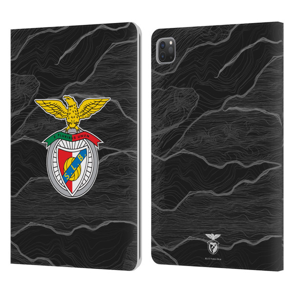 S.L. Benfica 2021/22 Crest Kit Goalkeeper Leather Book Wallet Case Cover For Apple iPad Pro 11 2020 / 2021 / 2022