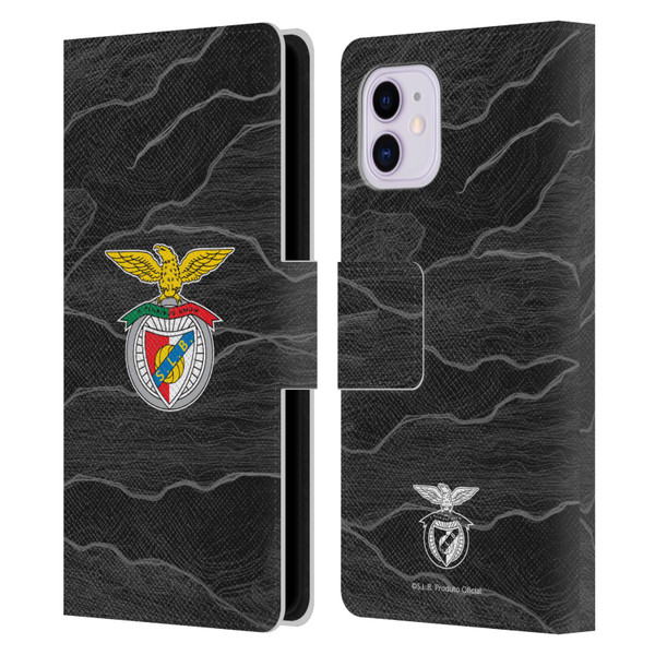 S.L. Benfica 2021/22 Crest Kit Goalkeeper Leather Book Wallet Case Cover For Apple iPhone 11