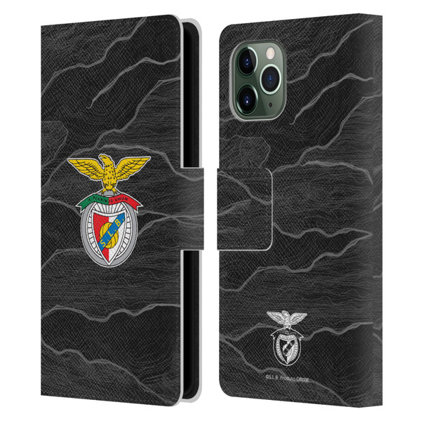 S.L. Benfica 2021/22 Crest Kit Goalkeeper Leather Book Wallet Case Cover For Apple iPhone 11 Pro