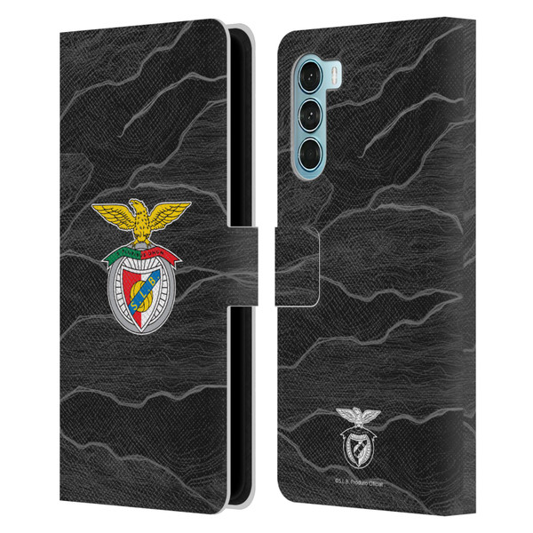 S.L. Benfica 2021/22 Crest Kit Goalkeeper Leather Book Wallet Case Cover For Motorola Edge S30 / Moto G200 5G