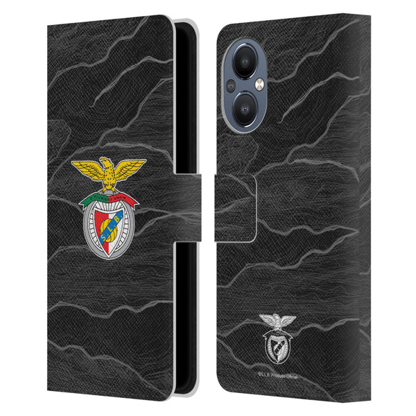 S.L. Benfica 2021/22 Crest Kit Goalkeeper Leather Book Wallet Case Cover For OnePlus Nord N20 5G