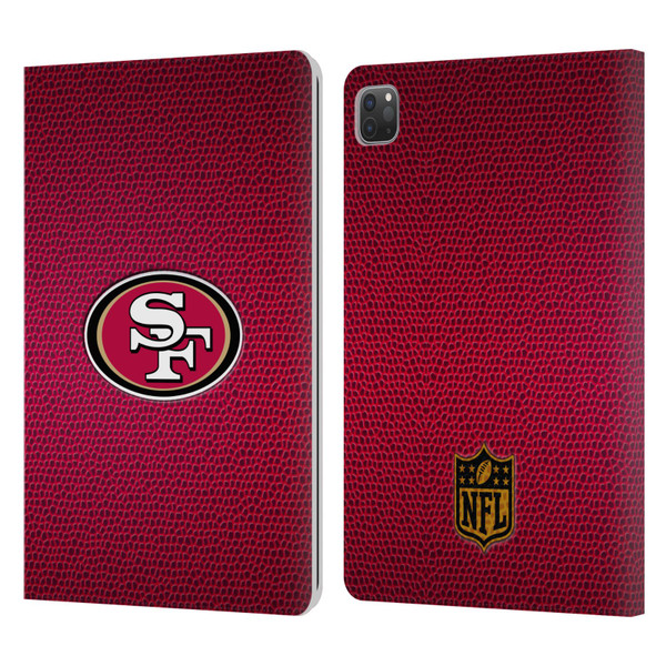 NFL San Francisco 49Ers Logo Football Leather Book Wallet Case Cover For Apple iPad Pro 11 2020 / 2021 / 2022