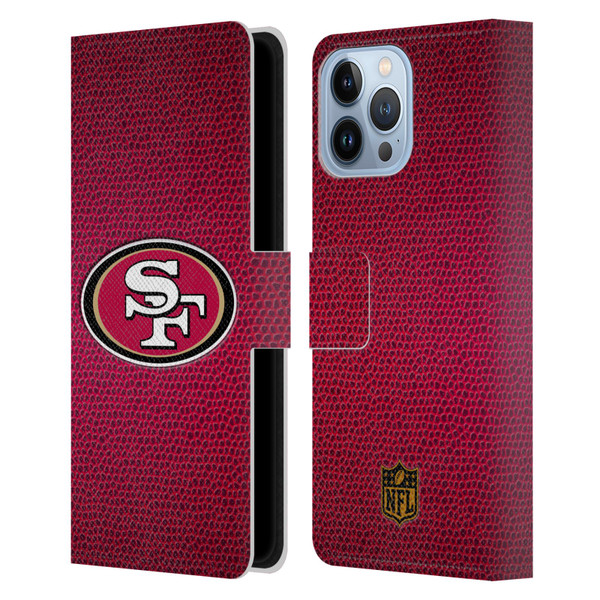 NFL San Francisco 49Ers Logo Football Leather Book Wallet Case Cover For Apple iPhone 13 Pro Max