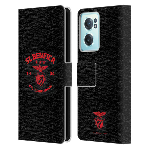 S.L. Benfica 2021/22 Crest E Pluribus Unum Leather Book Wallet Case Cover For OnePlus Nord CE 2 5G