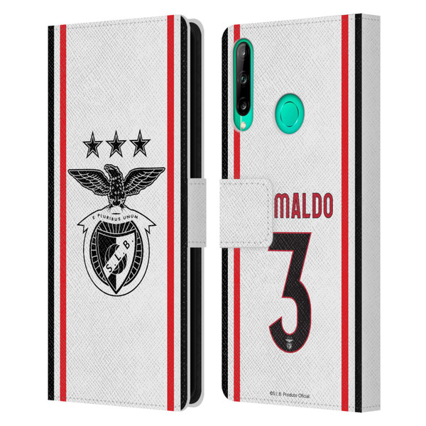 S.L. Benfica 2021/22 Players Away Kit Álex Grimaldo Leather Book Wallet Case Cover For Huawei P40 lite E