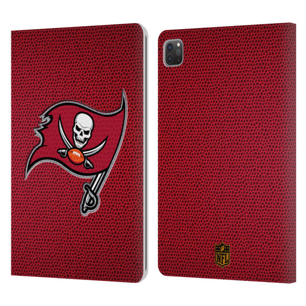 NFL Tampa Bay Buccaneers Logo Football Leather Book Wallet Case Cover For Apple iPad Pro 11 2020 / 2021 / 2022