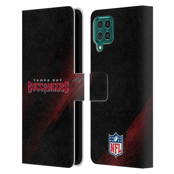 NFL Tampa Bay Buccaneers Logo Blur Leather Book Wallet Case Cover For Samsung Galaxy F62 (2021)