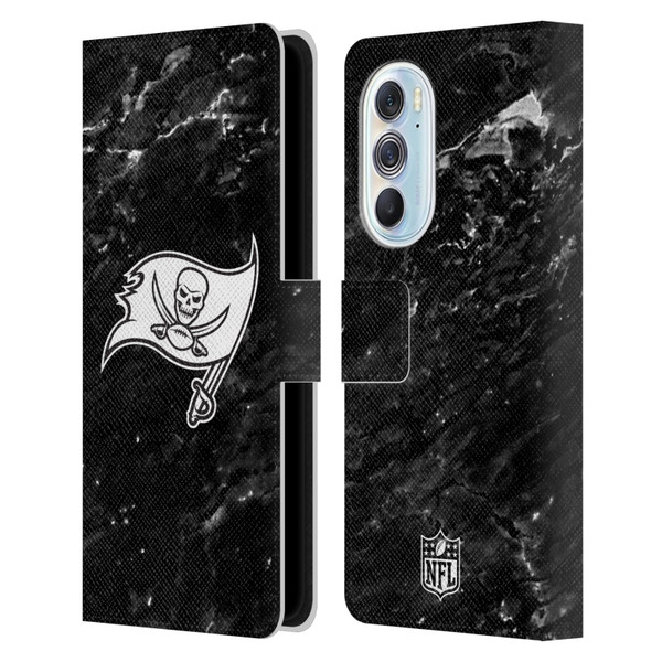 NFL Tampa Bay Buccaneers Artwork Marble Leather Book Wallet Case Cover For Motorola Edge X30