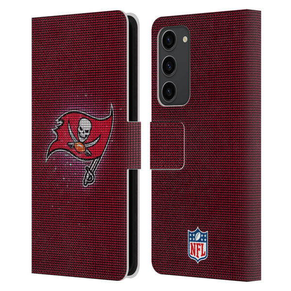 NFL Tampa Bay Buccaneers Artwork LED Leather Book Wallet Case Cover For Samsung Galaxy S23+ 5G