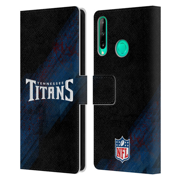 NFL Tennessee Titans Logo Blur Leather Book Wallet Case Cover For Huawei P40 lite E