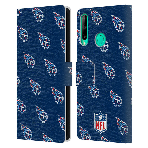 NFL Tennessee Titans Artwork Patterns Leather Book Wallet Case Cover For Huawei P40 lite E
