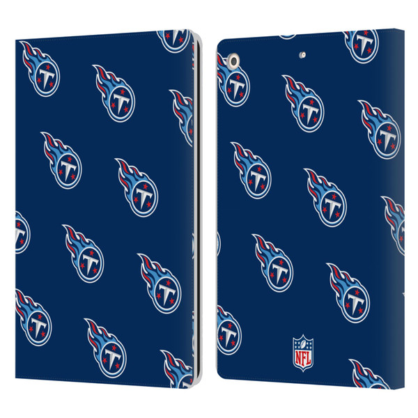 NFL Tennessee Titans Artwork Patterns Leather Book Wallet Case Cover For Apple iPad 10.2 2019/2020/2021