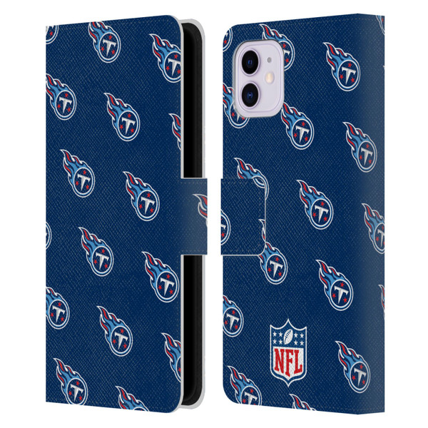 NFL Tennessee Titans Artwork Patterns Leather Book Wallet Case Cover For Apple iPhone 11