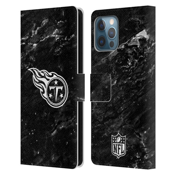 NFL Tennessee Titans Artwork Marble Leather Book Wallet Case Cover For Apple iPhone 12 Pro Max