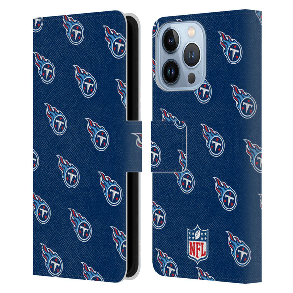 NFL Tennessee Titans Artwork Patterns Leather Book Wallet Case Cover For Apple iPhone 13 Pro