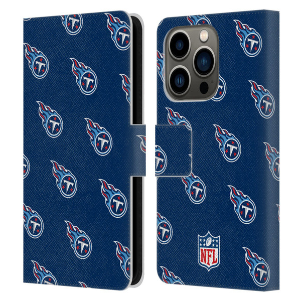 NFL Tennessee Titans Artwork Patterns Leather Book Wallet Case Cover For Apple iPhone 14 Pro