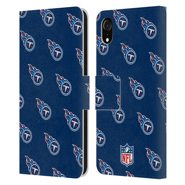 NFL Tennessee Titans Artwork Patterns Leather Book Wallet Case Cover For Apple iPhone XR