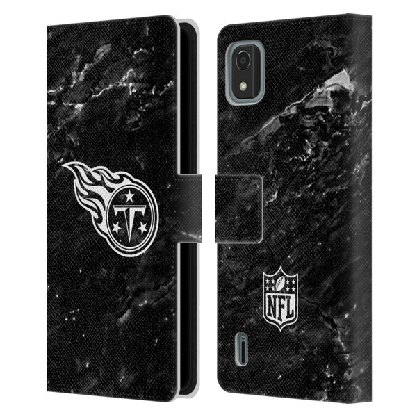 NFL Tennessee Titans Artwork Marble Leather Book Wallet Case Cover For Nokia C2 2nd Edition