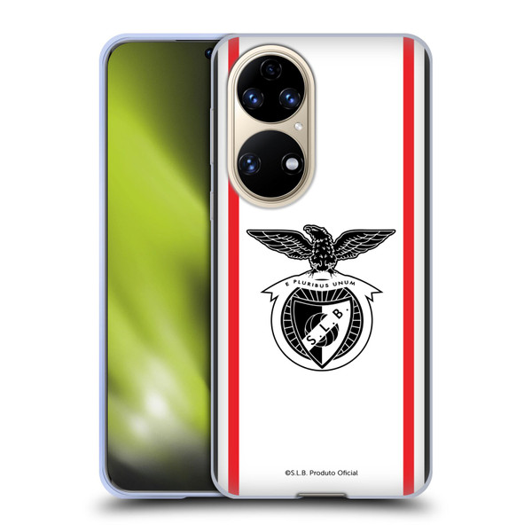 S.L. Benfica 2021/22 Crest Kit Away Soft Gel Case for Huawei P50