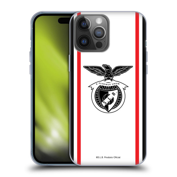S.L. Benfica 2021/22 Crest Kit Away Soft Gel Case for Apple iPhone 14 Pro Max