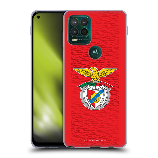S.L. Benfica 2021/22 Crest Kit Home Soft Gel Case for Motorola Moto G Stylus 5G 2021