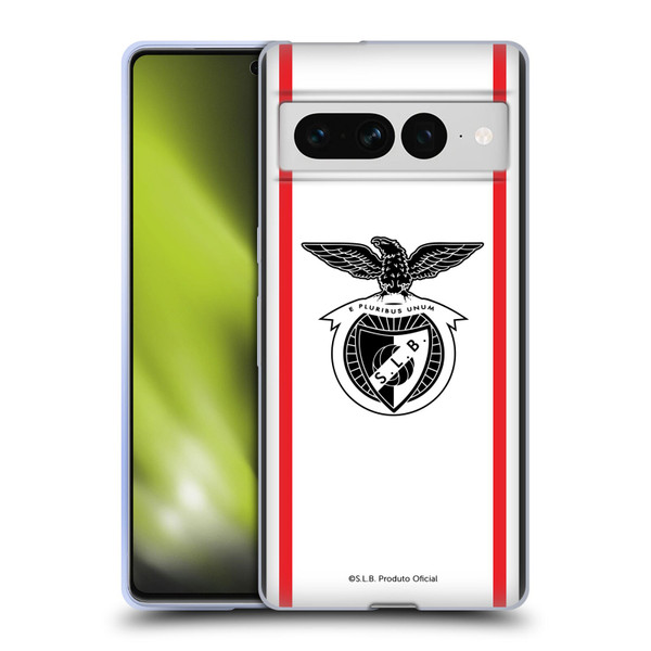 S.L. Benfica 2021/22 Crest Kit Away Soft Gel Case for Google Pixel 7 Pro