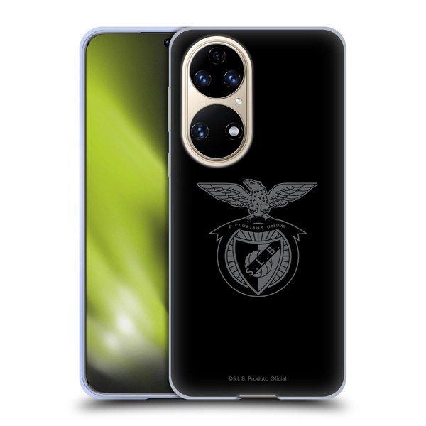 S.L. Benfica 2021/22 Crest Black Soft Gel Case for Huawei P50