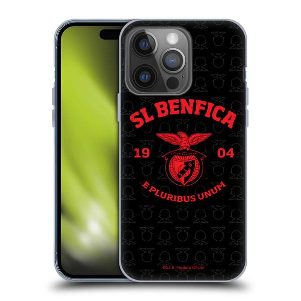 S.L. Benfica 2021/22 Crest E Pluribus Unum Soft Gel Case for Apple iPhone 14 Pro
