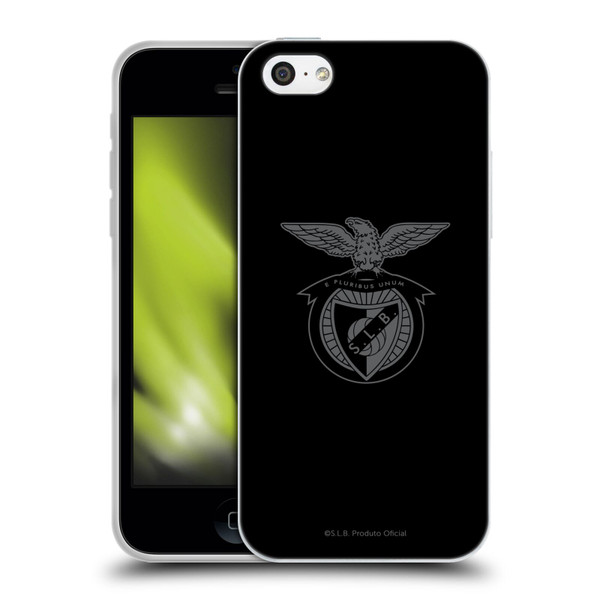 S.L. Benfica 2021/22 Crest Black Soft Gel Case for Apple iPhone 5c
