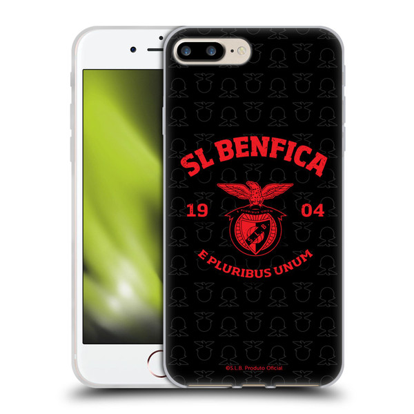 S.L. Benfica 2021/22 Crest E Pluribus Unum Soft Gel Case for Apple iPhone 7 Plus / iPhone 8 Plus