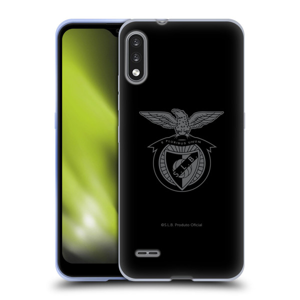 S.L. Benfica 2021/22 Crest Black Soft Gel Case for LG K22