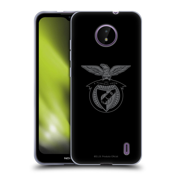S.L. Benfica 2021/22 Crest Black Soft Gel Case for Nokia C10 / C20