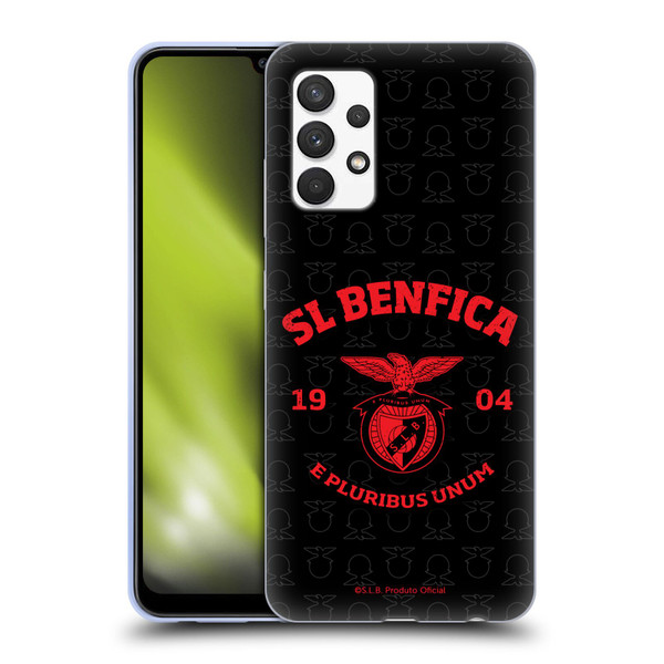 S.L. Benfica 2021/22 Crest E Pluribus Unum Soft Gel Case for Samsung Galaxy A32 (2021)