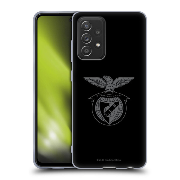 S.L. Benfica 2021/22 Crest Black Soft Gel Case for Samsung Galaxy A52 / A52s / 5G (2021)