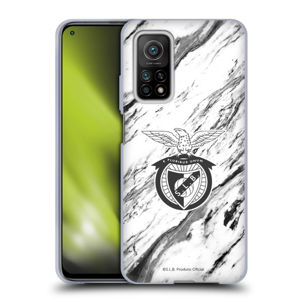 S.L. Benfica 2021/22 Crest Marble Soft Gel Case for Xiaomi Mi 10T 5G