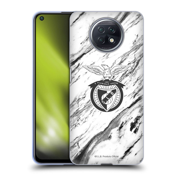 S.L. Benfica 2021/22 Crest Marble Soft Gel Case for Xiaomi Redmi Note 9T 5G