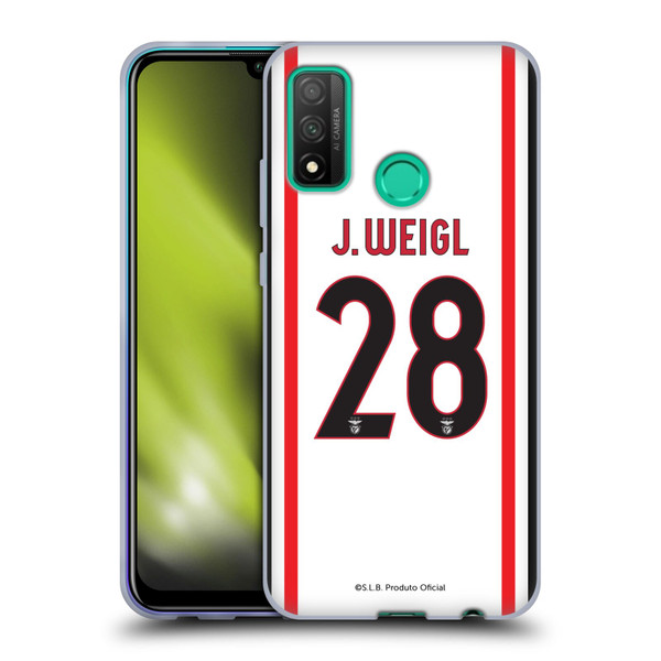 S.L. Benfica 2021/22 Players Away Kit Julian Weigl Soft Gel Case for Huawei P Smart (2020)