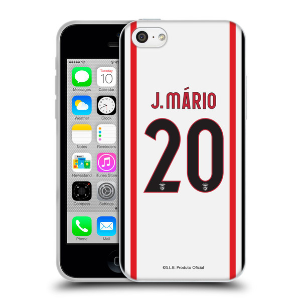 S.L. Benfica 2021/22 Players Away Kit João Mário Soft Gel Case for Apple iPhone 5c