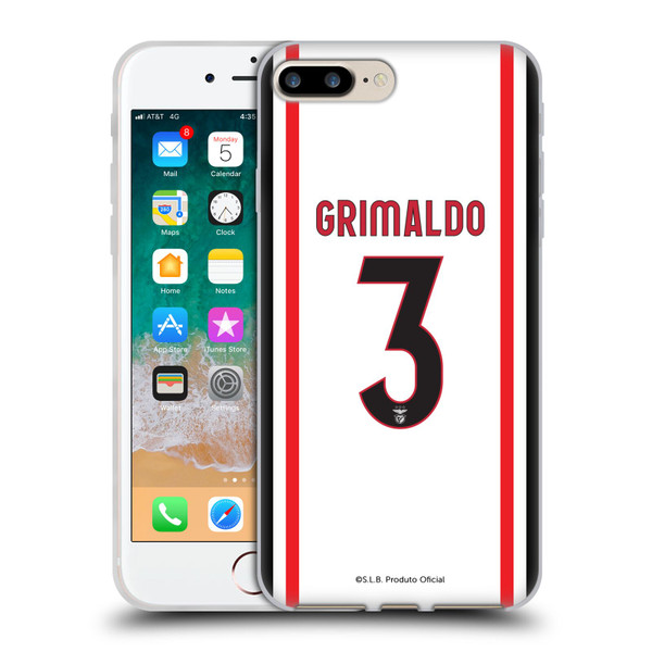 S.L. Benfica 2021/22 Players Away Kit Álex Grimaldo Soft Gel Case for Apple iPhone 7 Plus / iPhone 8 Plus