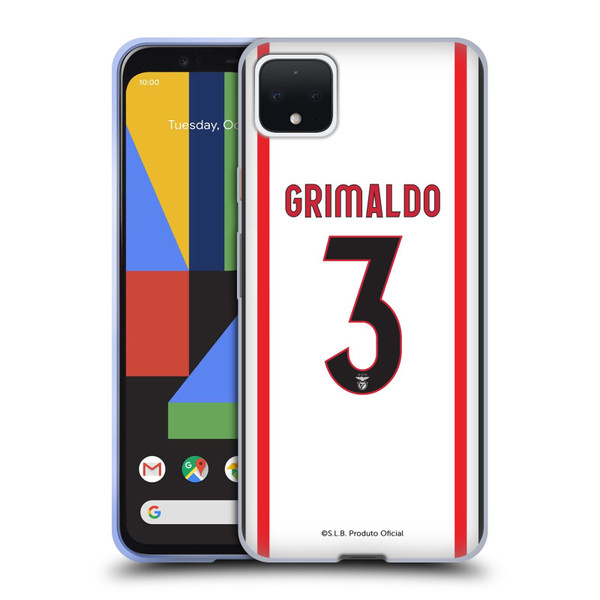 S.L. Benfica 2021/22 Players Away Kit Álex Grimaldo Soft Gel Case for Google Pixel 4 XL
