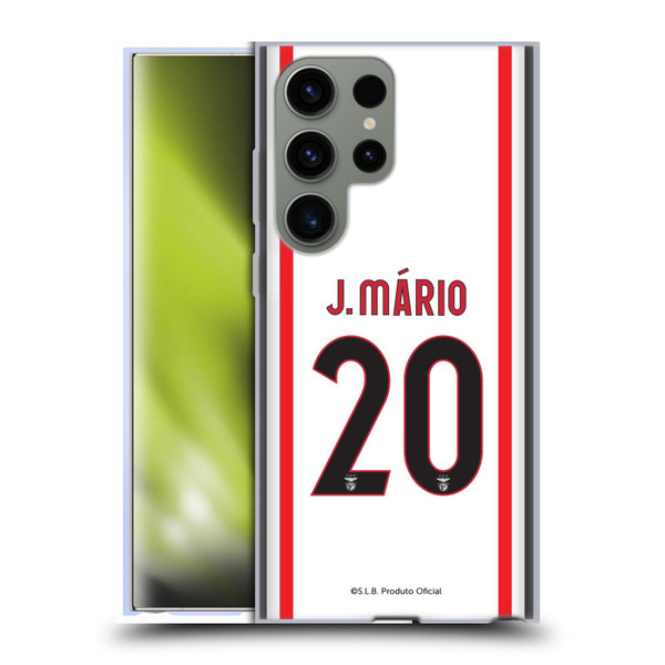 S.L. Benfica 2021/22 Players Away Kit João Mário Soft Gel Case for Samsung Galaxy S23 Ultra 5G