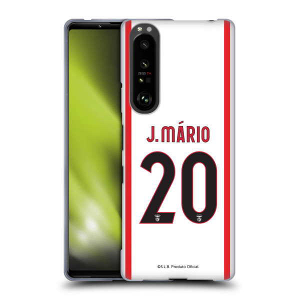 S.L. Benfica 2021/22 Players Away Kit João Mário Soft Gel Case for Sony Xperia 1 III