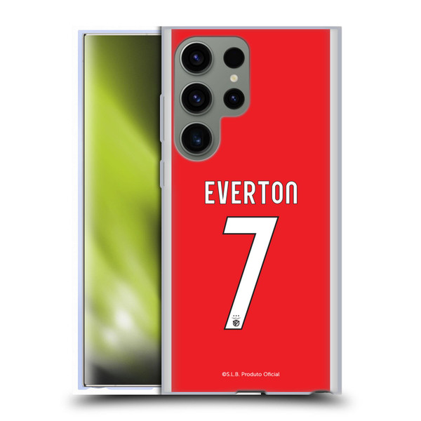 S.L. Benfica 2021/22 Players Home Kit Everton Soares Soft Gel Case for Samsung Galaxy S23 Ultra 5G