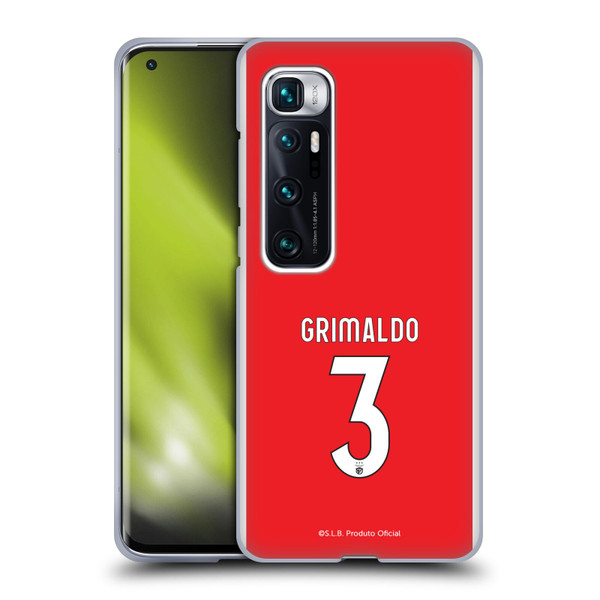 S.L. Benfica 2021/22 Players Home Kit Álex Grimaldo Soft Gel Case for Xiaomi Mi 10 Ultra 5G