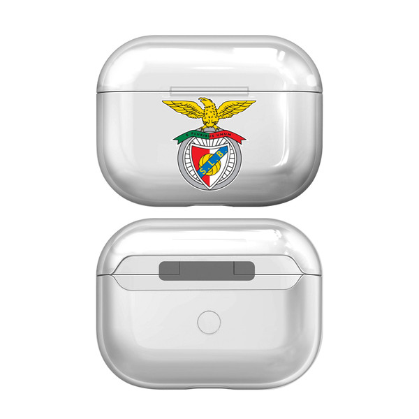 S.L. Benfica Logo Plain Clear Hard Crystal Cover Case for Apple AirPods Pro Charging Case