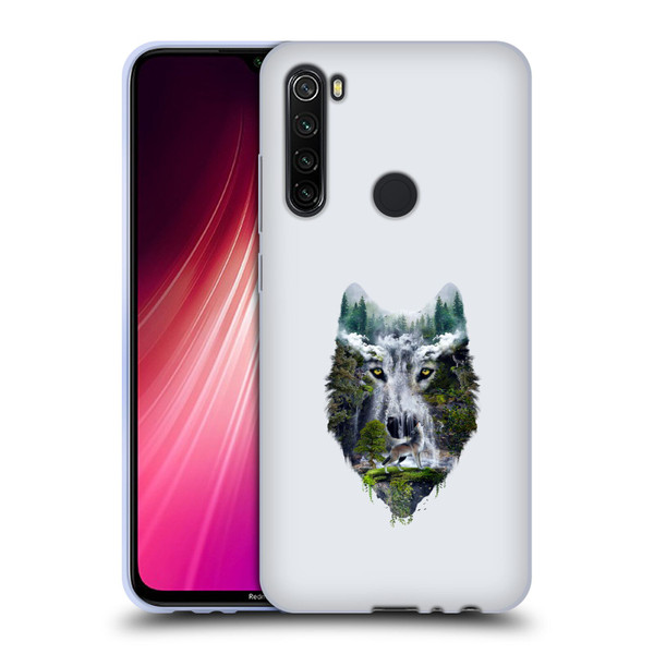 Riza Peker Animal Abstract Wolf Nature Soft Gel Case for Xiaomi Redmi Note 8T