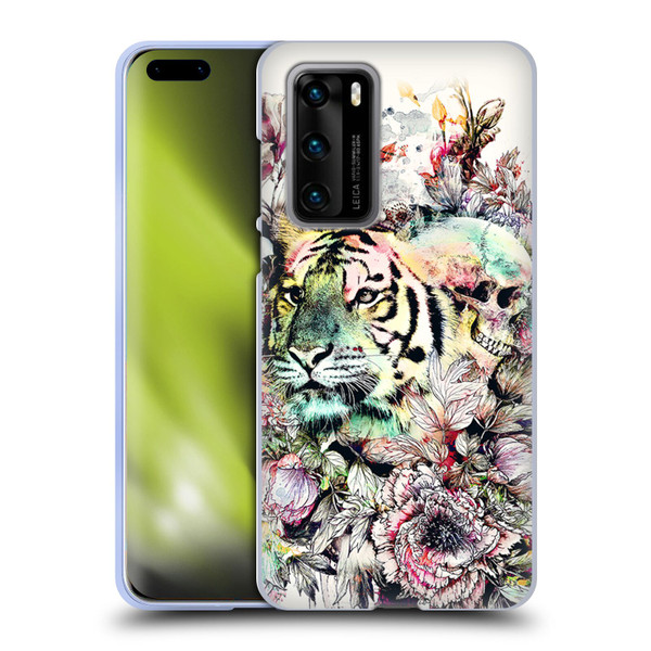 Riza Peker Animals Tiger Soft Gel Case for Huawei P40 5G
