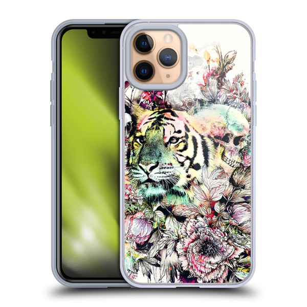 Riza Peker Animals Tiger Soft Gel Case for Apple iPhone 11 Pro