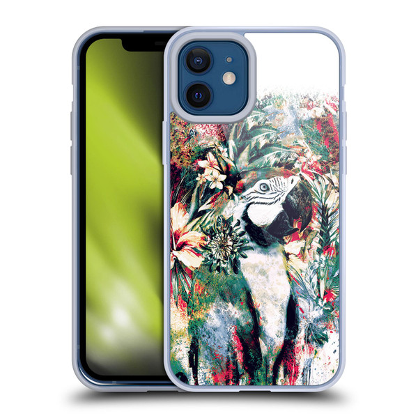 Riza Peker Animals Parrot Soft Gel Case for Apple iPhone 12 / iPhone 12 Pro